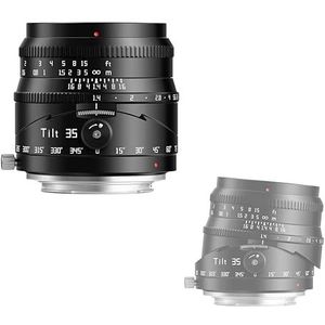 TTartisan - APS-C Tilt 35mm F/1.4 - M43 Mount - Zwart