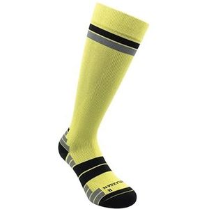 Relaxsan 806 (Yellow/Black, S) Compressiekousen Sport voor Heren en Dames, Sportsokken 18-22 mmHg, Made in Italy