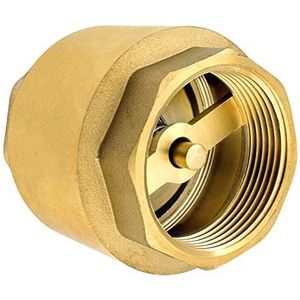 Terugslagklep 1 messing | Warmtepomp zelf monteren