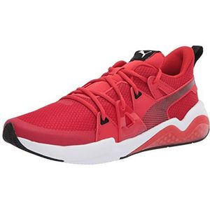 PUMA Men's Cell Fraction Running Shoe, High Risk Red Black White, 11