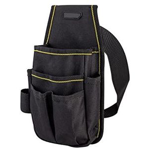 1 stuk gereedschapstas, duurzame Oxford gereedschapsorganizer, zak, gereedschapsriem, schroevendraaier, boorhouder, heuptas for elektriciensgereedschap(25x12cm)