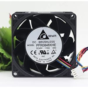 Original Delta 8038 PFR0848XHE 48V 1.50A 4-wire pwm server Gale volume fan