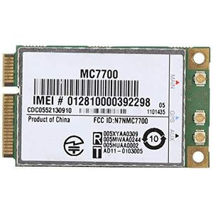 PCI-E netwerkkaart 100 Mbit/s 3G / 4G LTE-module FDD embedded draadloze module, MC7700 Mini PCI Express LTE / 4G-kaartmodule voor Windows/Linux