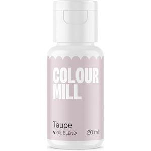 Colour Mill Oil-Based Food Coloring, 20 Milliliters Taupe