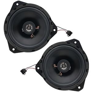 Sound-way Autoradioset, 2-weg, luidspreker, 16,5 cm, 120 W, compatibel met Fiat, Opel, Alfa Romeo, Renault, Lancia, Peugeot, Citroen, Ford