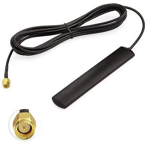 Audioproject A348 - Auto-radio DAB + digitale schijfantenne SMA adapter 5 m kabel auto-antenne personenauto compatibel met VW Golf 4 5 6 Audi Opel Ford BMW Seat Skoda Pioneer Kenwood Alpine Sony