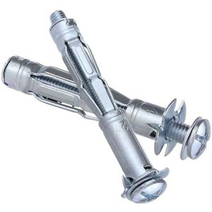 1 STKS, Zelftappende Schroeven, Zware Bout Expansiebout Set Zink Muuranker Assortiment Kit Plafond Uitbreiding Handgereedschap(M5X65mm)