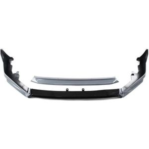 ECKBRJA Voorbumperspoiler Lipblad + Onderste Zijsplitter Hoekafdekking Bodykit Voor Civic 11th Alle Modellen 2022 2023 2024 Auto voorspoiler(Sonic Gray)