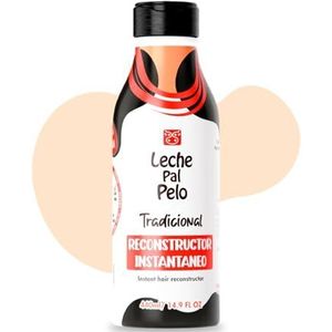 Leche Pal Pelo - Instant Hair Reconstructor Behandeling Met Natuurlijke Soja, Tarwe, Aloë En Avocado. Biedt Intensieve Hydratatie -15 oz. Tratamiento Reconstructor Con Soja, Trigo, Aguacate Y Aloë