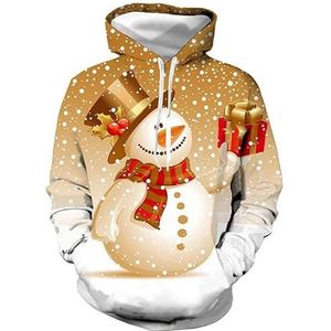 AllMonyba Xmas Hoodies Matching 2023 Kerst Nieuwe 3D Xmas Sweatshirt Nieuwigheid Grappige Mode Oversized Pullover Sweatshirt Xmas Kostuum, 1 exemplaar, 4XL