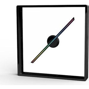 Hologram-ventilator, 45cm 3D-ventilator hologram projector geïntegreerde machine wifi led-bord holografische lamp speler