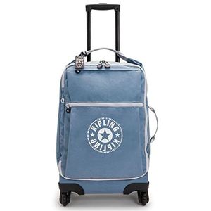 Kipling Darcey, kleine koffer met 4 wielen wielen wielen 55 cm, 30 l, borstel blauw C, Borstel Blauw C, Eén maat, DARCEY