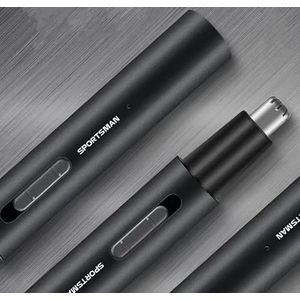 YKMYXZ, Oor-neushaar multifunctionele trimmer, USB oplaadbaar pijnloos, for mannen en vrouwen, zwart