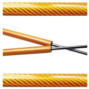 Kleppen Voor Suzuki Voor Ignis Voor Swift MF FF21S 2016-2024 Hatchback Kofferbakliftsteunen Gasveerstang Schokdemper 81850M66R00 Achterklepstutten Kofferbak-Gasveer(Orange carbonfiber)