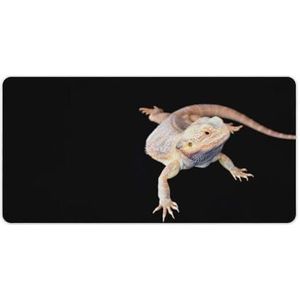 Cool Bearded Dragon Hagedissen Mode Bureau Muismat Antislip Gaming Muismat Accessoires Decor 30x60cm