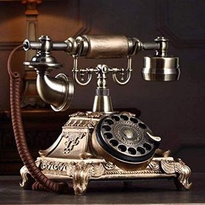 Telefoon Roterende Plaat Antieke Europese Ouderwetse Telefoon Retro Home Mode Creatieve Vaste Telefoon Vaste Telefoon