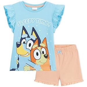 Bluey Pyjama voor kinderen, T-shirt en korte pyjama voor meisjes - pyjama voor kinderen, korte pyjama's voor jongens en meisjes van 2-6 jaar, 2-3 Jaren