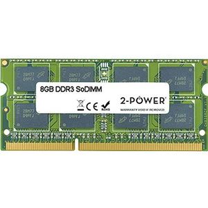 2-Power MEM0803A geheugenmodule 8 GB DDR3L 1600 MHz - geheugenmodule (8 GB, 1 x 8 GB, DDR3L, 1600 MHz, 204-pin SO-DIMM, groen)