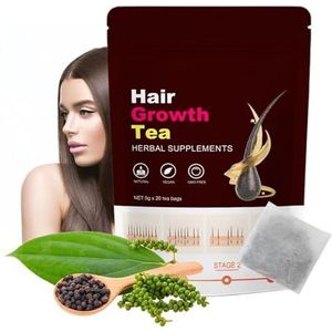 Kruidenthee For Haargroei - Stop Haaruitval, Versterk De Glans En Versnel De Haargroei (intern En Extern Gebruik)(2PCS)