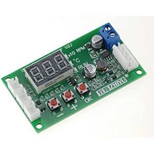 FamilyMall Fan Temperatuur Controller Gouverneur 4-Draad PWM Driver Module DC12-48V 5A voor EBM EC PC Fan Alarm
