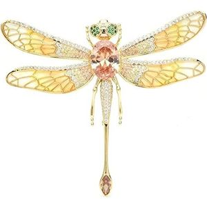 Broche, Vintage broche for dames, mode sieraden for dames elegante libel broche insect vorm feest broche pin broche