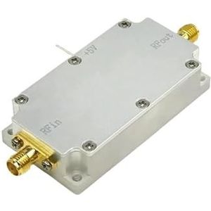 KWWEWEB 0.3-4.0GHz Brede Waaier 60dB Hoge Aanwinst Versterkermodule Met geringe geluidssterkte met SMA-Vrouwelijke Schakelaar 50ohm