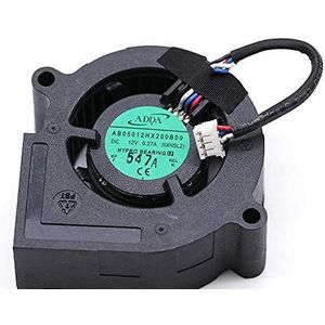 SCYHGLM Projector Cooling Fan Turbo Fan voor AB05012HX200B00 0XNSL2 12V 0.27A, Cooling Fan AB05012HX200B00 4Wire