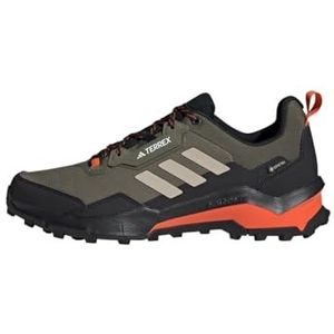 adidas heren Terrex AX4 GORE-TEX Hiking Shoes, Olive Strata/Wonder Beige/Core Black, 44 2/3 EU