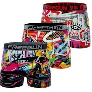 FREEGUN - Boxershorts - Neon - 3 Stuks - Voor Kinderen - Sport