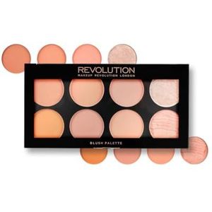 MakeUp Revolution Ultra Blush Palette Hot Spice, 13 g