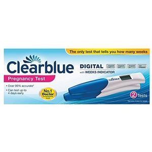 6 x Clearblue Digitale Zwangerschapstest met conceptie-indicator, 2 tests