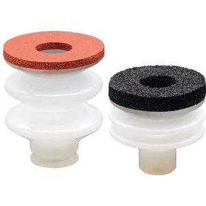 Handler Grote Hoofd Vacuüm Zuignap Drielaagse Pneumatische Pneumatische Spons Nozzle Industriële Dubbele Laag Naadloze SP/DP/MP/SR(SR-40)