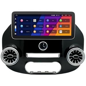 Android 14 GPS Navigation Stereo voor Mercedes Benz Vito W447 2014-2022 12.3 Inch 2 Din Car Stereo Radio met CarPlay AHD Omgekeerd beeld Bedieningselementen op het stuur Bluetooth(H8 8G+256G)