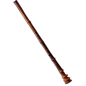 Handgemaakte Bamboe Fluit Gerookte Dongxiao Professionele Spelen Acht-hole Big Head Bamboefluit Muziekinstrument D/E/F/G Toon Beginner Bamboe Fluit (Color : E)