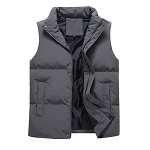 Vest Warmer Gilet Winter Puffer Vest Casual Mouwloze Bovenkleding Voor Liefhebbers Mouwloos Jasje(G,S)