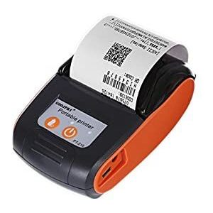 Handheld Inkjet -printer Draagbare thermische BT 4.0 Ontvangstprinter Mini Printer Mobiele 58mm Machine Taxi-printer Snel afdrukken zonder vertraging(Verde)