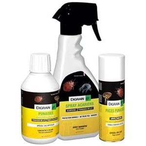 Set van 3 professionele effectieve producten tegen bedwantsen