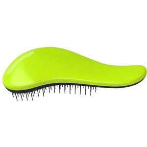 Hair Brush With Handle Green Black