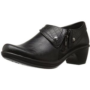 Easy Street Women's Darcy Boot, Black Crocodile/Gore, 5.5 M US