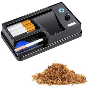 COYEUX Elektrische sigarettenrol, sigarettenrolmachine, 6,5/8 mm, multi-snelheidsinstelling, automatisch starten en stoppen, voor de meeste rolpapieren, sigarettenbuis