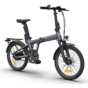 ADO E-Bike Air20Pro Elektrische Fiets, Elektrische Fietsen Opvouwbare E-bike, Ultralichte Aluminium Behuizing, Bafang Borstelloze Motor, Riemaandrijving, ADO Smart APP, Ebike Dames/Heren