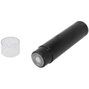 Mini-Baardtrimmer, USB-oplaadbare Elektrische Baardtrimmer met Precisiekop voor Dagelijks Gebruik op Reis (BLACK)