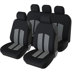 Autostoel Hoezen Voorstoelen Voor Onix Autostoelhoes T-shirt Zwart 1/2/5/7 Zitplaatsen Auto's Stoelhoezen Auto (Kleur : Gray t-shirt)