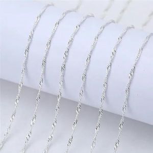 5meter Goud Zilver Kleur Schakelkettingen Bulk Lot 2mm Metaal Ijzeren Slangenbal Kraal Ketting Kettingen Voor Diy Sieraden Maken Benodigdheden-Silver_g