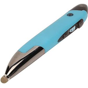 LBEC Draadloze muis met pen, kleine draagbare oplaadbare muis met pen voor pc (blauw)