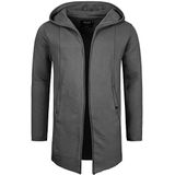 INDICODE JEANS - Brekstad - Sweatvest - Antraciet