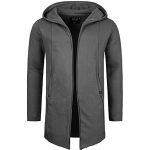 INDICODE JEANS - Brekstad - Sweatvest - Antraciet