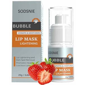 Holexty Lippenscrub - Bubble Conditioning Lip Exfoliator - Lip Exfoliator Scrub, Bubble Lip Scrubs, Lip Sugar Scrub, Lipverzorging voor Schrale Lippen, Lipscrubber