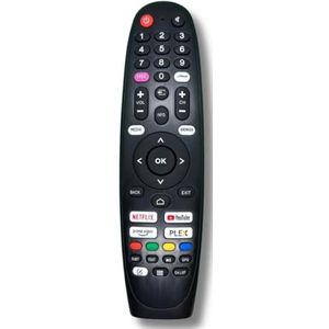 Vervangende afstandsbediening voor JTC Vidaa TV JTC50U39500 | JTC55U39550 | LE-32T1 | LE-40T1