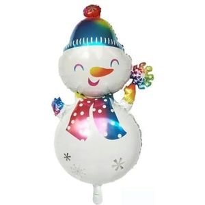 Vrolijk Kerstfeest Folieballon 2023 Woondecoratie Kerstman Sneeuwpop Decor Kerstfeest Kerstmis Nieuwjaar Benodigdheden Cadeau-stijl-7-Als afbeelding